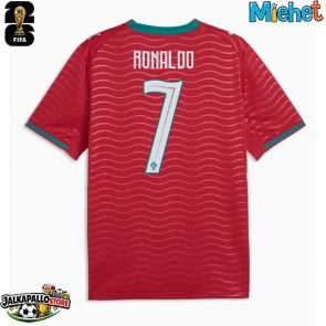 Portugali Cristiano Ronaldo #7 Kotipaita MM-kisat 2026 Lyhythihainen